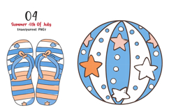 Summer 4th Of July Png Clipart Product Image 1