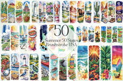 Summer 50 States Brushstroke USA Bundle Product Image 1