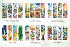 Summer 50 States Brushstroke USA Bundle Product Image 9