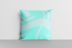 Summer Abstract 17 Mint Digital Paper Background Product Image 3