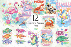 Summer Animal PNG Bundle Product Image 1