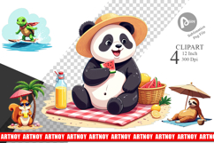 Summer Animals Clipart Product Image 1