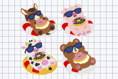 Summer Pool Party 3D SVG Product Image 3