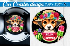 Car Coaster | Summer | Animals coaster Product Image 1