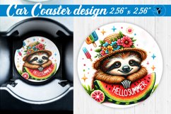Car Coaster | Summer | Animals coaster Product Image 1