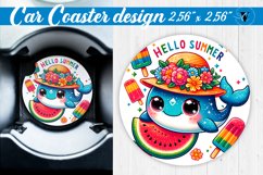 Car Coaster | Summer | Animals coaster Product Image 1
