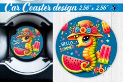 Car Coaster | Summer | Animals coaster Product Image 1