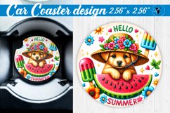 Car Coaster | Summer | Animals coaster Product Image 1