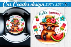 Car Coaster | Summer | Animals coaster Product Image 1