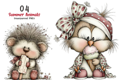 Summer Animals Clipart Product Image 1