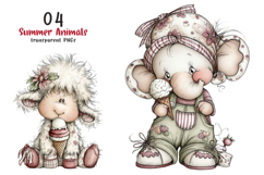 Summer Animals Clipart Product Image 1