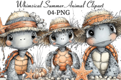 Summer Animals Clipart Product Image 1