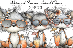 Summer Animals Clipart Product Image 1