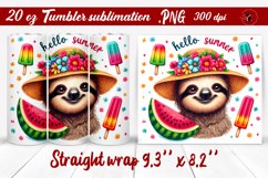 Summer Animals tumbler | Animals with glitter Product Image 1