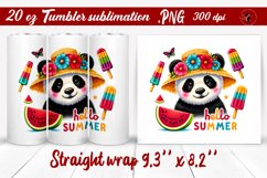 Summer Animals tumbler | Animals with glitter Product Image 1