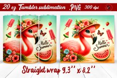 Summer Animals tumbler | Animals with glitter Product Image 1