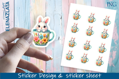 Stickers with cute animals. Children&#039;s stickers. Product Image 1