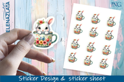 Stickers with cute animals. Children&#039;s stickers. Product Image 1
