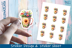 Stickers with cute animals. Children&#039;s stickers. Product Image 1