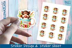 Stickers with cute animals. Children&#039;s stickers. Product Image 1