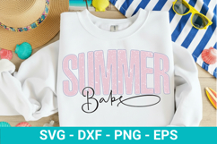Summer Babe SVG - Retro Summer Design Product Image 1