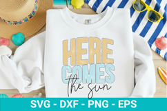 Summer Babe SVG - Retro Summer Design Product Image 1