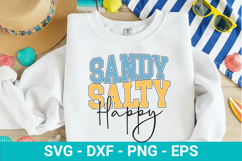 Retro Summer SVG Design -Sky Above Sand Below Peace Within Product Image 5