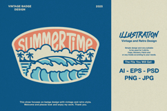 Summer Badge Design Product Image 5