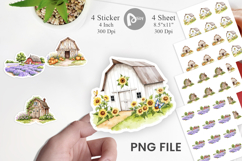 Summer Barn Sticker Product Image 1