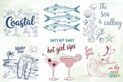 Summer Beach Doodle SVG PNG Sublimation Product Image 4