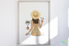Summer Beach Girls PNG Product Image 3