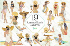 Summer Beach Girls PNG Product Image 1