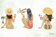 Summer Beach Girls PNG Product Image 2