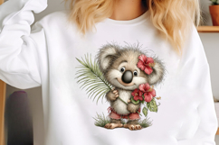 Summer Beach Koala PNG Clipart Product Image 2