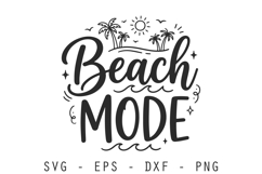Summer Beach Mode SVG Product Image 1