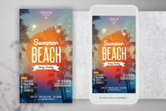 Summer Beach Party Instagram Flyer Product Image 2