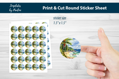 Summer Beach Digital Sticker