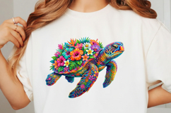 Summer Beach Sea Turtle PNG Product Image 3