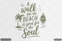 Summer Beach Sublimation Design Product Image 1