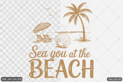 Summer Beach Sublimation Designs Product Image 2