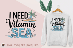 Summer Beach Sublimation Design Product Image 1