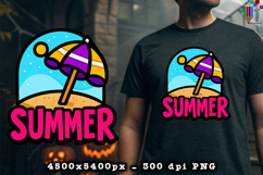 Summer Beach Vacation Summer Design PNG File