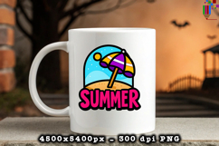 Summer Beach Vacation Summer Design PNG File