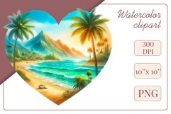 Explore our collection of vibrant watercolor clipart capturing the essence of summer beach relaxation. Perfect for cards, invitations, banners and websites, these designs infuse your projects with freshness, brightness, and joyful vibes.