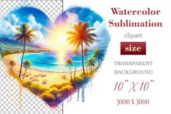 Explore our collection of vibrant watercolor clipart capturing the essence of summer beach relaxation. Perfect for cards, invitations, banners and websites, these designs infuse your projects with freshness, brightness, and joyful vibes.