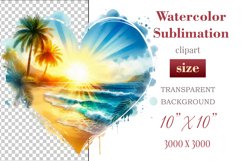 Explore our collection of vibrant watercolor clipart capturing the essence of summer beach relaxation. Perfect for cards, invitations, banners and websites, these designs infuse your projects with freshness, brightness, and joyful vibes.