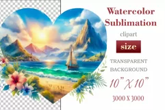 Explore our collection of vibrant watercolor clipart capturing the essence of summer beach relaxation. Perfect for cards, invitations, banners and websites, these designs infuse your projects with freshness, brightness, and joyful vibes.