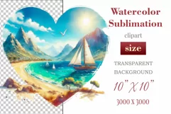 Explore our collection of vibrant watercolor clipart capturing the essence of summer beach relaxation. Perfect for cards, invitations, banners and websites, these designs infuse your projects with freshness, brightness, and joyful vibes.