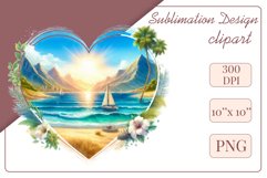 Explore our collection of vibrant watercolor clipart capturing the essence of summer beach relaxation. Perfect for cards, invitations, banners and websites, these designs infuse your projects with freshness, brightness, and joyful vibes.