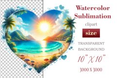 Explore our collection of vibrant watercolor clipart capturing the essence of summer beach relaxation. Perfect for cards, invitations, banners and websites, these designs infuse your projects with freshness, brightness, and joyful vibes.
